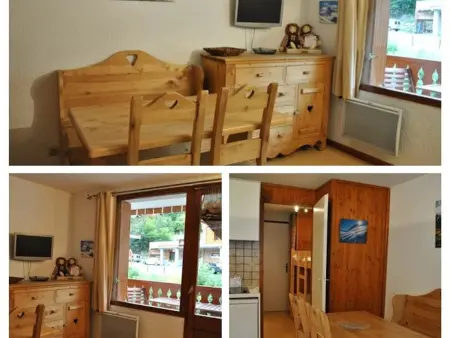 Studio avec balcon et parking à Valloire, pistes à 500 m : photo 2