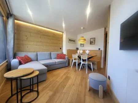 Appartement confortable, parking proche des pistes : photo 2