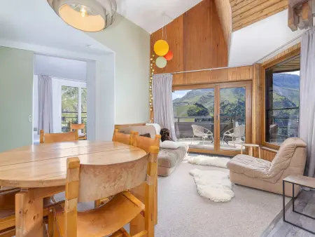 Appartement avec cheminée, vue montagne - 8 pers. : photo 3