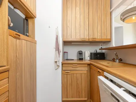 Appartement avec cheminée, vue montagne - 8 pers. : photo 5