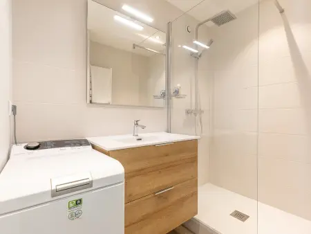 Appartement avec cheminée, vue montagne - 8 pers. : photo 10