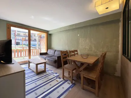 Appartement rénové aux Orres 1800, skis aux pieds, 6 pers. : photo 4