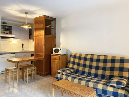 Studio chaleureux avec vue forêt - 4 pers., Appartement 4 personnes à Les Orres : photo 4