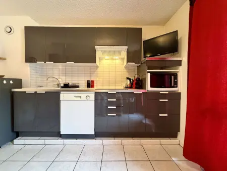 Charmant studio au centre station - 2 pers., Appartement 2 personnes à Vars : photo 9