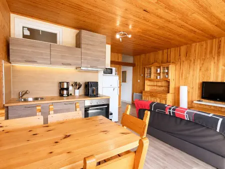 Appartement chaleureux vue montagne - 4 pers., Appartement 4 personnes à Chamrousse : photo 1