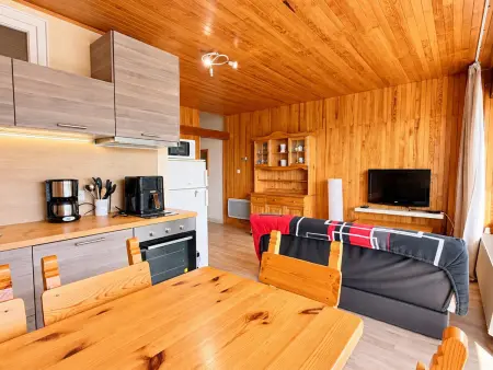 Appartement chaleureux vue montagne - 4 pers., Appartement 4 personnes à Chamrousse : photo 2