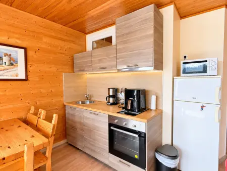 Appartement chaleureux vue montagne - 4 pers., Appartement 4 personnes à Chamrousse : photo 5