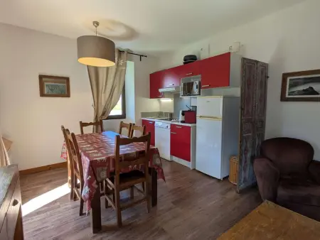 Appartement cosy vue Mont-Blanc - 6 pers., Appartement 8 personnes à Hauteluce : photo 2