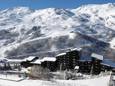 Duplex 3 chambres avec 2 balcons aux pieds des pistes, Les Menuires : photo 17