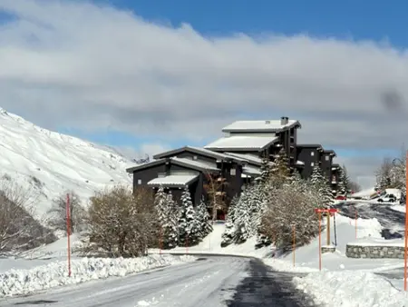 Duplex 3 chambres avec 2 balcons aux pieds des pistes, Les Menuires : photo 18