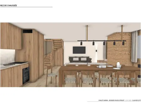 Duplex 101 m² aux Menuires, départ skis au pied, 5 chambres : photo 4