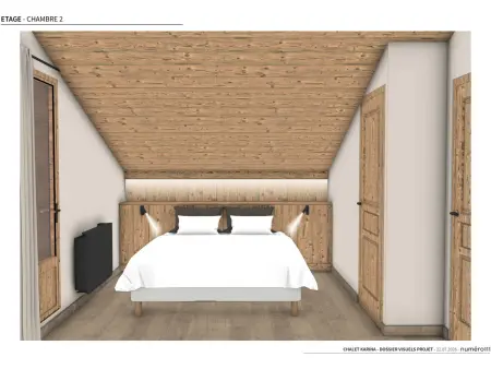 Duplex 101 m² aux Menuires, départ skis au pied, 5 chambres : photo 8