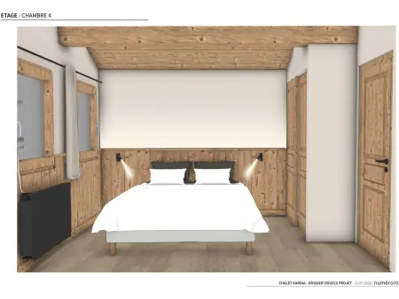 Duplex 101 m² aux Menuires, départ skis au pied, 5 chambres : photo 11