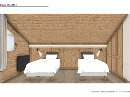 Duplex 101 m² aux Menuires, départ skis au pied, 5 chambres : photo 13