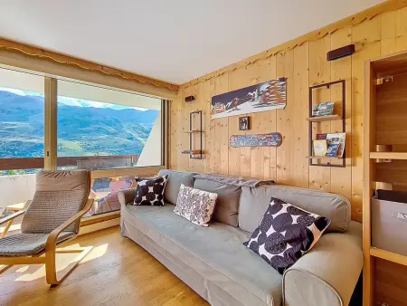 Appartement confortable ski-in/ski-out, balcon sud : photo 5