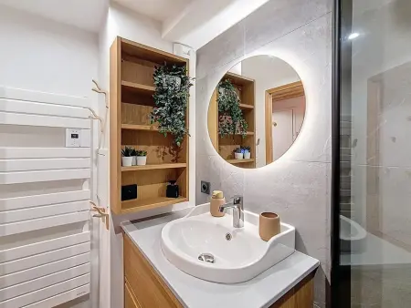 Appartement rénové avec balcon Sud aux Menuires, 4 pers. : photo 13