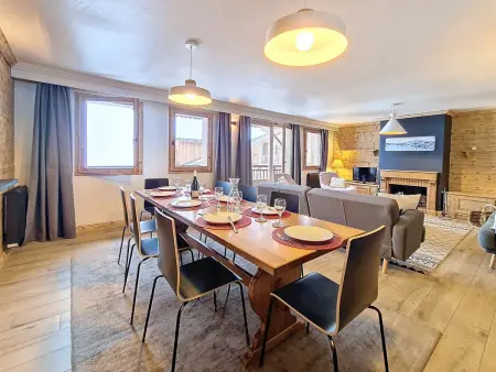 Triplex Spacieux au Pied des Pistes avec Balcons : photo 6