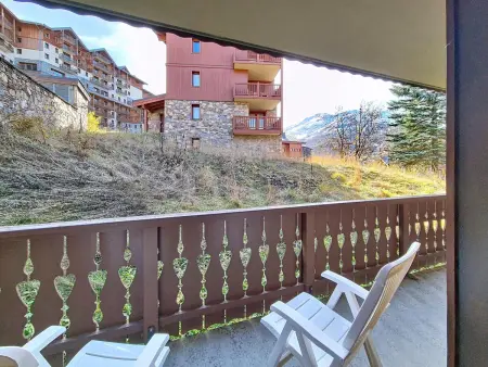 Appartement spacieux avec balcon et parking, proche des pistes : photo 13