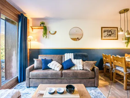 Appartement spacieux 2 pièces avec balcon, proche des pistes, parking inclus : photo 8