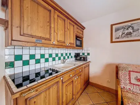 Les Menuires - 3 pièces, 6 pers, terrasse, accès piscine : photo 4