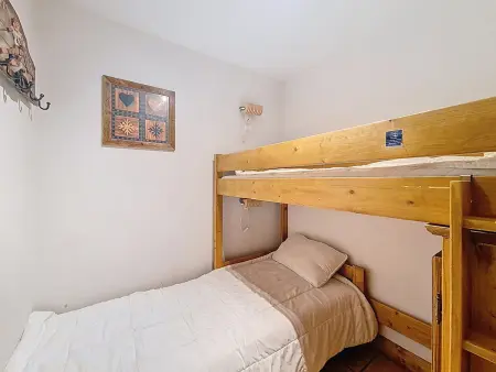 Les Menuires - 3 pièces, 6 pers, terrasse, accès piscine : photo 9