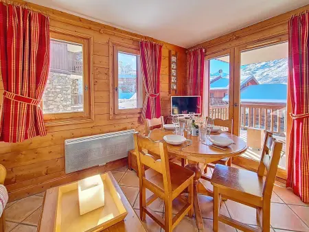 Appartement 2 pièces Les Menuires, balcon Est et pistes à 100 m : photo 5