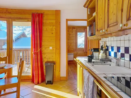 Appartement 2 pièces Les Menuires, balcon Est et pistes à 100 m : photo 6