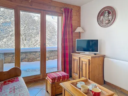 Appartement 2 pièces avec terrasse, pistes à 100 m, Les Menuires : photo 4