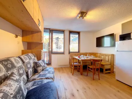 Studio charmant avec balcon, au pied des pistes, 4 pers. : photo 4