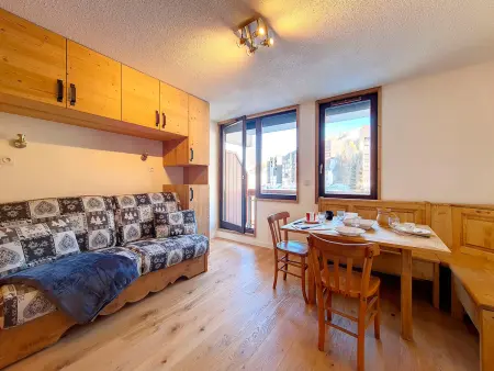 Studio charmant avec balcon, au pied des pistes, 4 pers. : photo 6