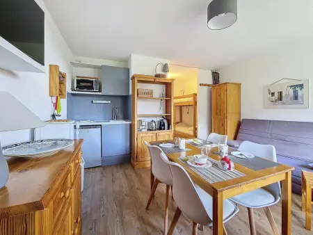 Studio cosy avec balcon Nord, pied des pistes aux Menuires : photo 1