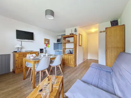 Studio cosy avec balcon Nord, pied des pistes aux Menuires : photo 2