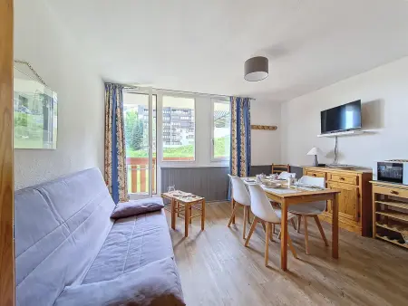 Studio cosy avec balcon Nord, pied des pistes aux Menuires : photo 3