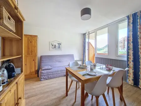 Studio cosy avec balcon Nord, pied des pistes aux Menuires : photo 5