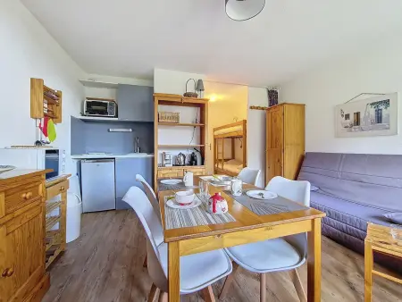 Studio cosy avec balcon Nord, pied des pistes aux Menuires : photo 7