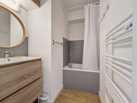 Studio cosy avec balcon Nord, pied des pistes aux Menuires : photo 13