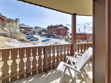 Appartement spacieux avec balcon - 6 pers., Appartement 4 personnes à Les Menuires : photo 10