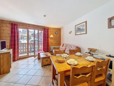 Appartement proche des pistes, balcon - 6 pers., Appartement 4 personnes à Les Menuires : photo 1