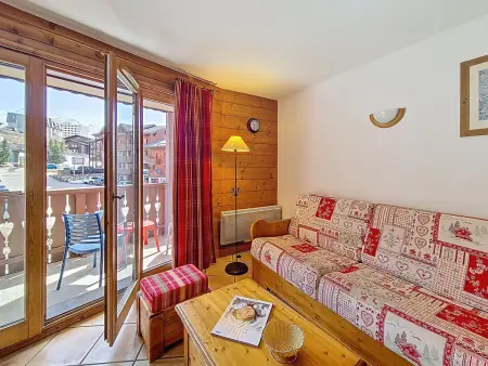Appartement proche des pistes, balcon - 6 pers., Appartement 4 personnes à Les Menuires : photo 5