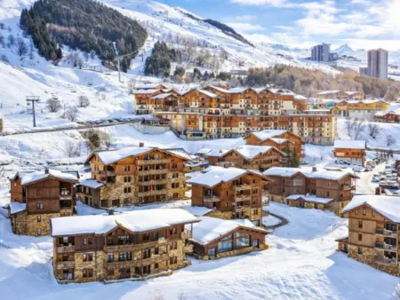 Appartement proche des pistes, balcon - 6 pers., Appartement 4 personnes à Les Menuires : photo 13