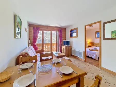 Appartement proche des pistes avec balcon, Appartement 4 personnes à Les Menuires : photo 4