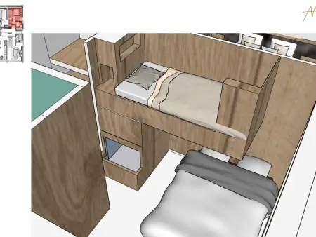 Appartement spacieux au pied des pistes, Appartement 8 personnes à Les Menuires : photo 5