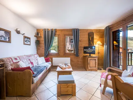 Appartement 3 pièces 50 m² skis aux pieds, Les Menuires, 6 pers. : photo 3