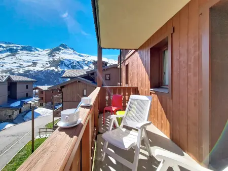 Appartement 2 pièces avec balcon aux Menuires, pistes à 100 m : photo 12