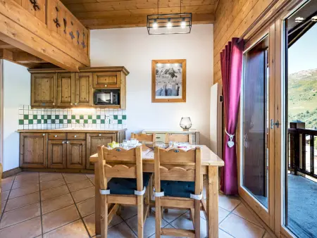 Appartement avec vue montagne - 3 pers., Appartement 5 personnes à Les Menuires : photo 4