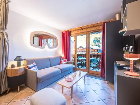 Appartement lumineux proche des pistes, Appartement 4 personnes à Les Menuires : photo 1