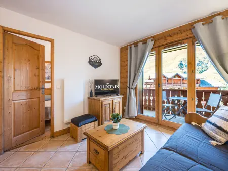 Appartement rénové 32 m² aux pistes, Les Menuires : photo 1