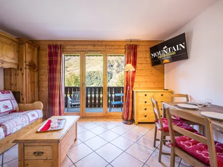 Studio cabine rénové à 0 m des pistes, Les Menuires : photo 1