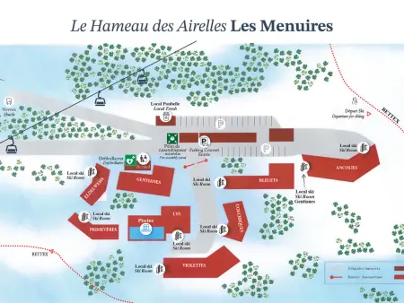 Studio cabine rénové à 0 m des pistes, Les Menuires : photo 16