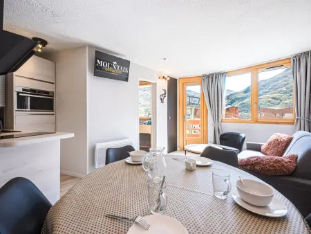 Appartement confortable vue montagnes - 4 pers., Appartement 4 personnes à Les Menuires : photo 1